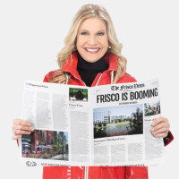 Barbara Fasola holding up